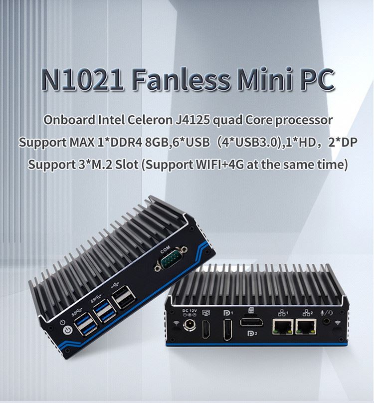 Fanless Mini PC Fanless Mini PC